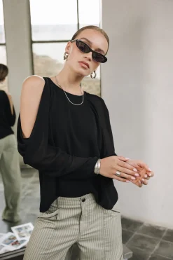 Tops & Shirts*Freeman T. Porter Telcie plain black