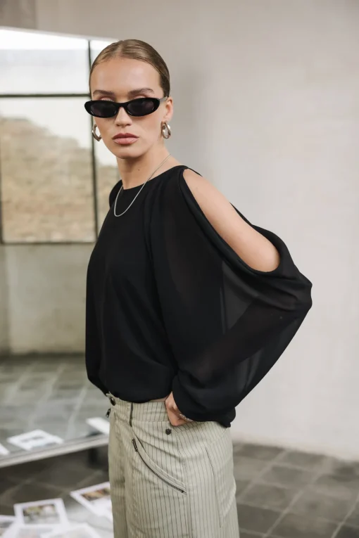 Tops & Shirts*Freeman T. Porter Telcie plain black