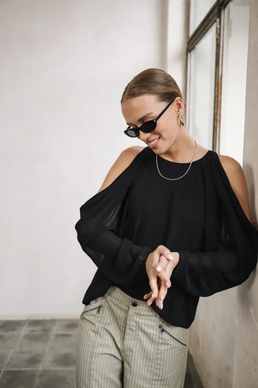 Tops & Shirts*Freeman T. Porter Telcie plain black