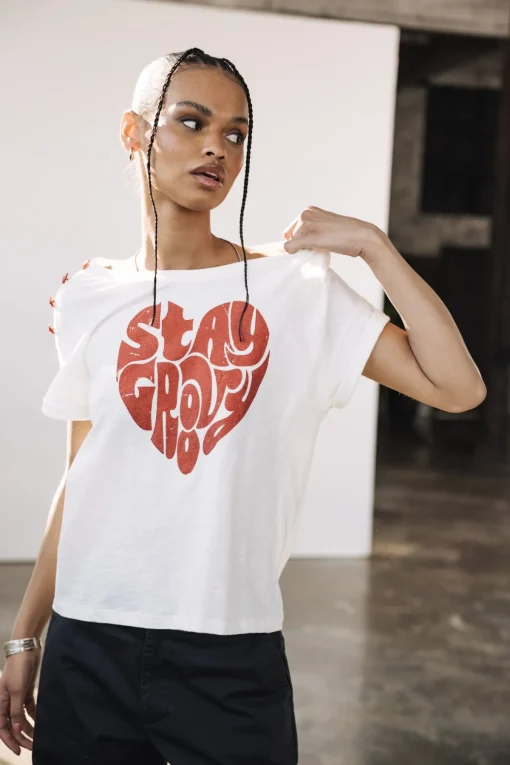 T-Shirts*Freeman T. Porter Telyssia Glitter tigerlily