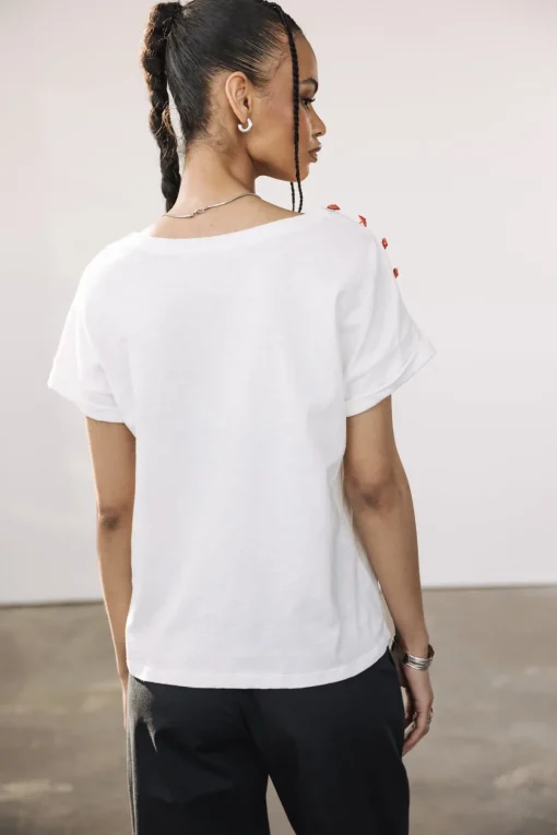 T-Shirts*Freeman T. Porter Telyssia Glitter tigerlily