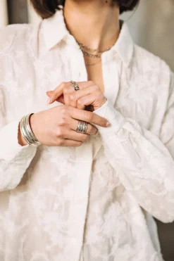 Tops & Shirts*Freeman T. Porter Tickya Embroidery white