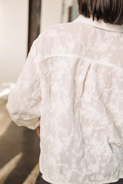Tops & Shirts*Freeman T. Porter Tickya Embroidery white