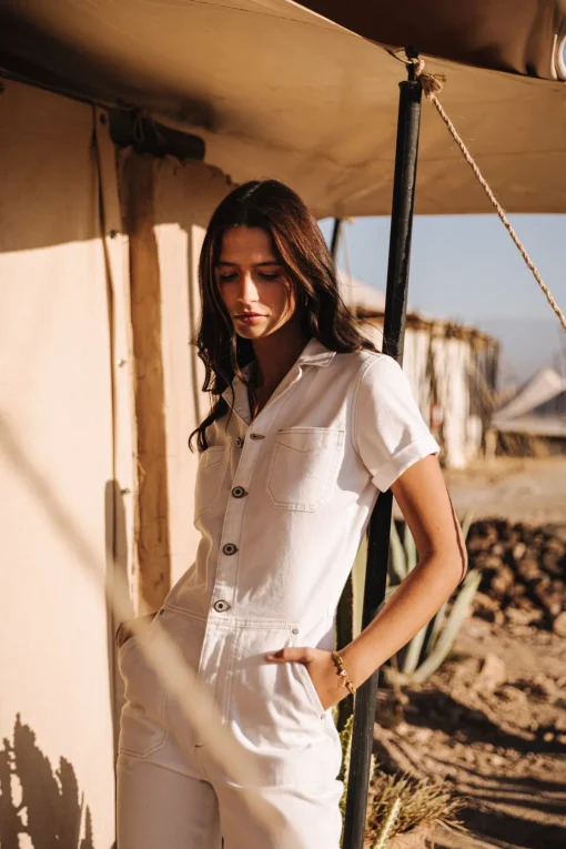 Overalls & Dungarees*Freeman T. Porter Tifany Andalousia offwhite
