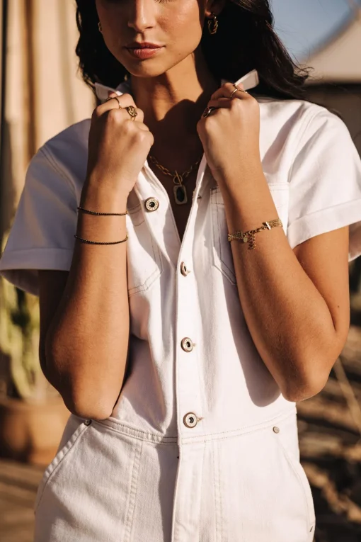 Overalls & Dungarees*Freeman T. Porter Tifany Andalousia offwhite