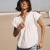 Tops & Shirts*Freeman T. Porter Tillie Plain Color white