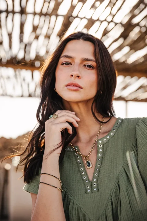 Tops & Shirts*Freeman T. Porter Tillie Plain Color olivine