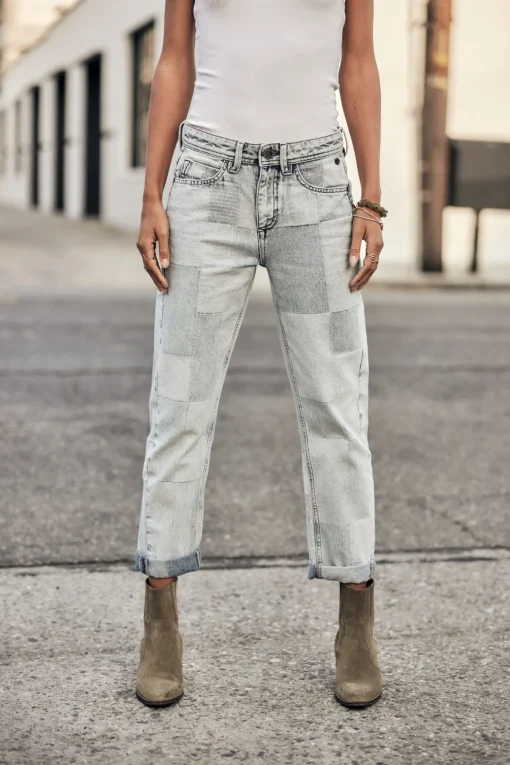 Boyfriend | Cropped*Freeman T. Porter Timea Denim bragalightblue