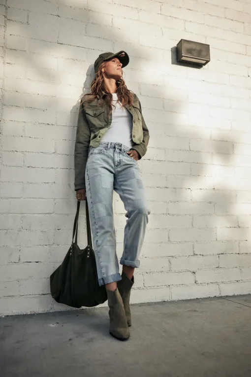 Boyfriend | Cropped*Freeman T. Porter Timea Denim bragalightblue