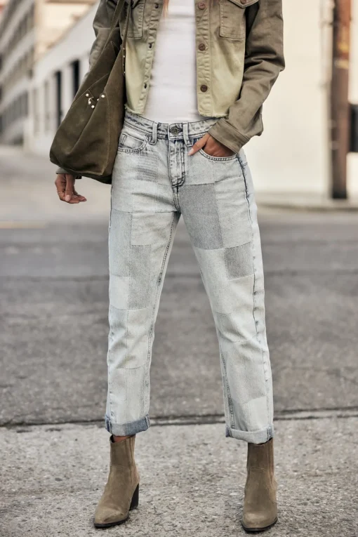 Boyfriend | Cropped*Freeman T. Porter Timea Denim bragalightblue