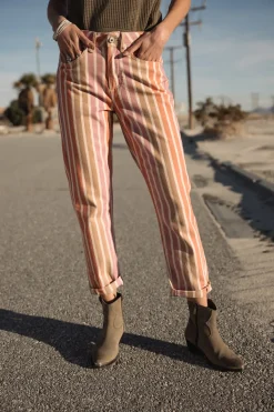Colored Pants | Cropped*Freeman T. Porter Timea Palcoyo original