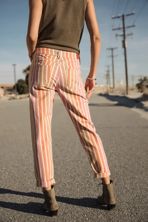 Colored Pants | Cropped*Freeman T. Porter Timea Palcoyo original