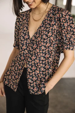 Tops & Shirts*Freeman T. Porter Tobbia Ditsy nightsky