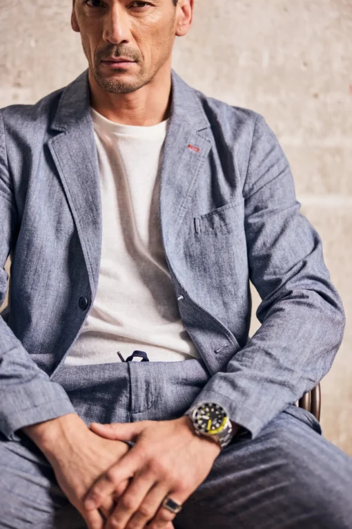 Jackets & Overshirts*Freeman T. Porter Tomass Chevron ensignblue