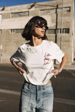 T-Shirts*Freeman T. Porter Trade Graf white