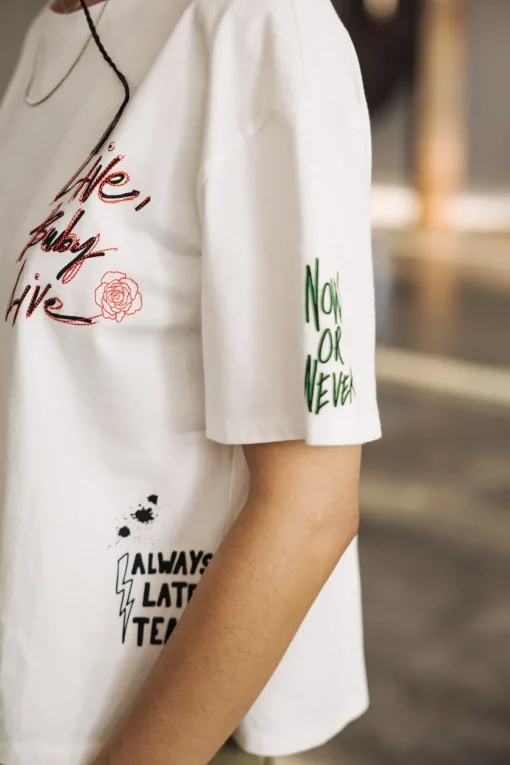 T-Shirts*Freeman T. Porter Trade Graf white