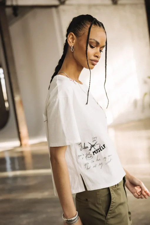 T-Shirts*Freeman T. Porter Trade Graf white