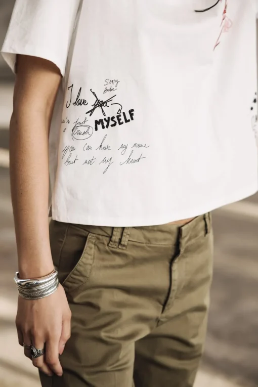T-Shirts*Freeman T. Porter Trade Graf white
