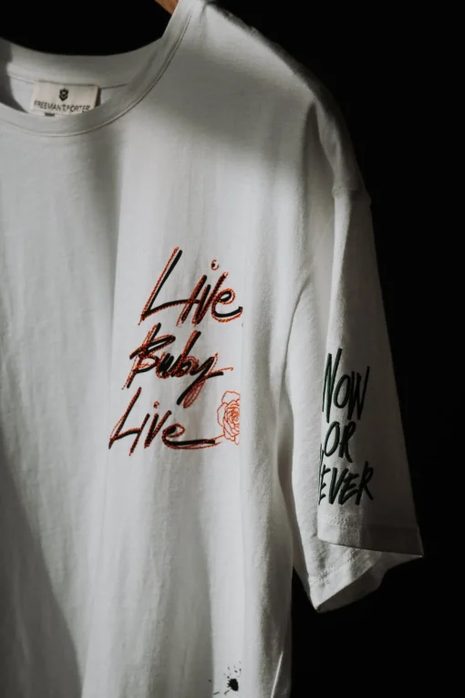T-Shirts*Freeman T. Porter Trade Graf white