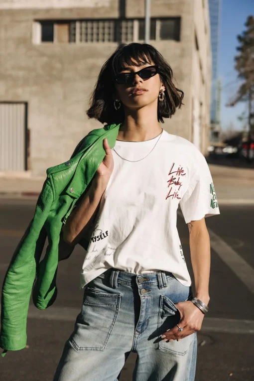 T-Shirts*Freeman T. Porter Trade Graf white