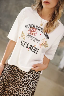 T-Shirts*Freeman T. Porter Trade rebel offwhite