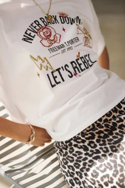 T-Shirts*Freeman T. Porter Trade rebel offwhite