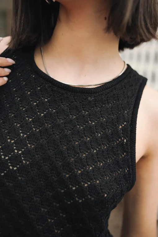 Mesh | Tops & Shirts*Freeman T. Porter Traia pointelle black
