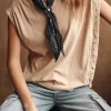 T-Shirts*Freeman T. Porter Trenny Studs tan