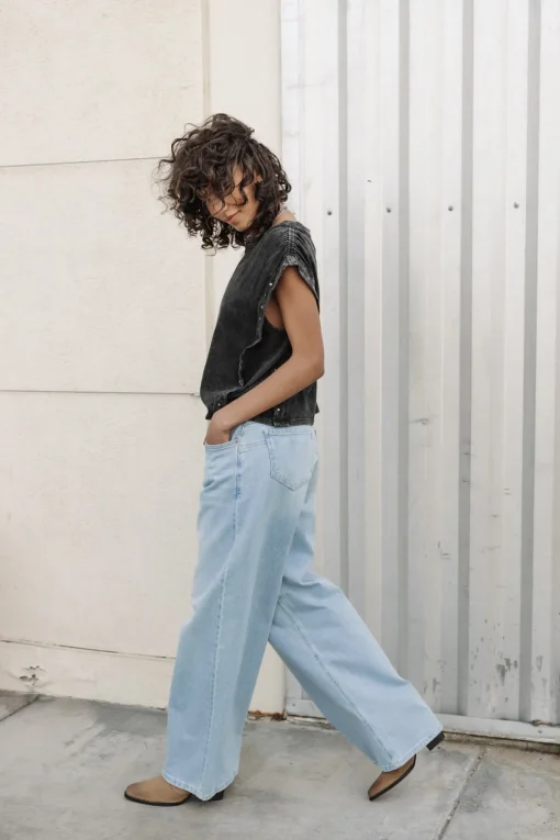 T-Shirts*Freeman T. Porter Trenny Studs oldblack