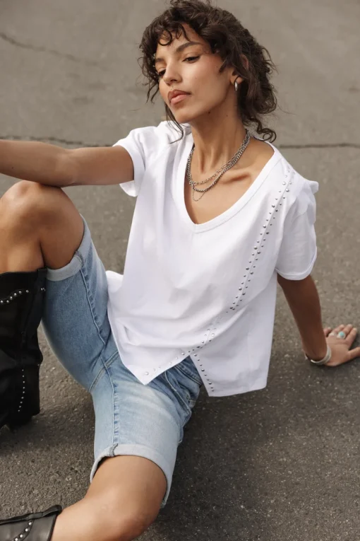 T-Shirts*Freeman T. Porter Tribeta white