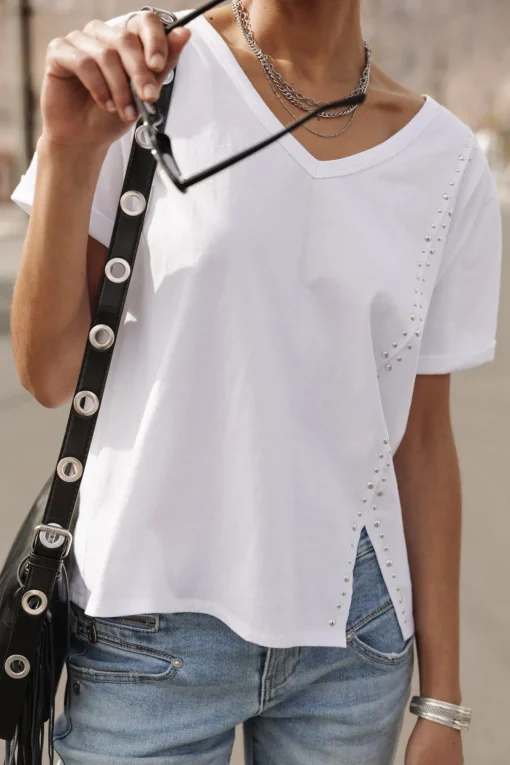 T-Shirts*Freeman T. Porter Tribeta white
