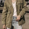 Jackets & Blazers*Freeman T. Porter Venty Patches 2 lightkhaki