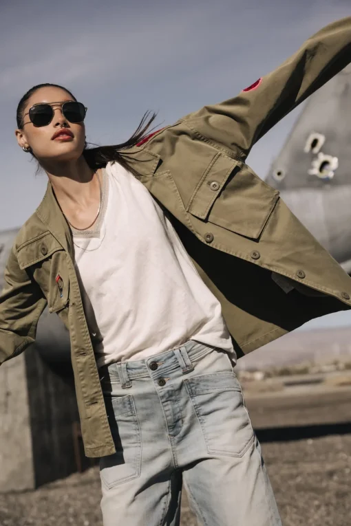 Jackets & Blazers*Freeman T. Porter Venty Patches 2 lightkhaki