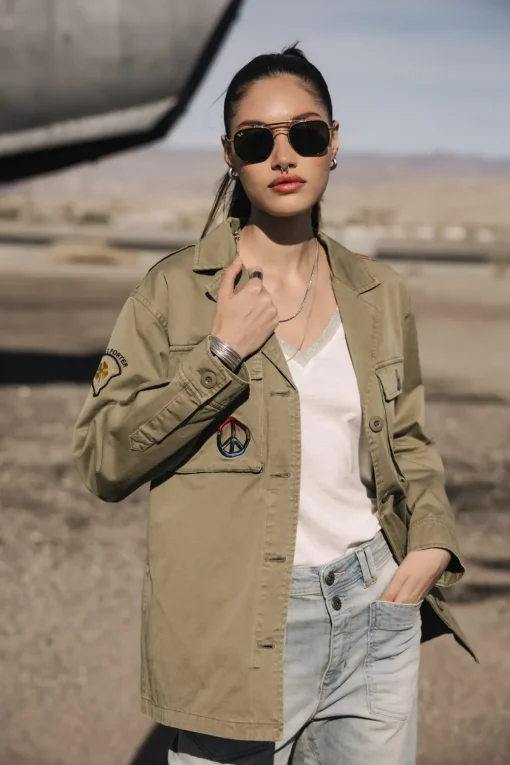 Jackets & Blazers*Freeman T. Porter Venty Patches 2 lightkhaki