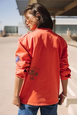 Jackets & Blazers*Freeman T. Porter Venty Summer Patches cayenne