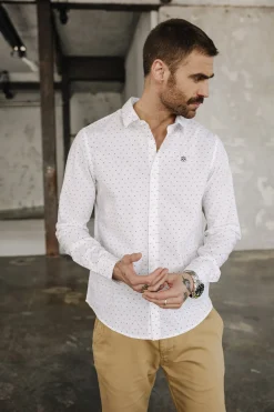 Shirts*Freeman T. Porter Yoris Pequenio offwhite