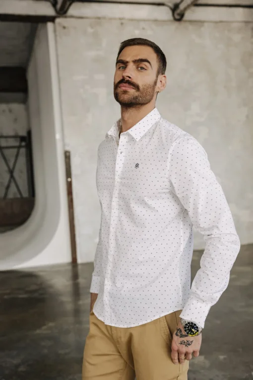 Shirts*Freeman T. Porter Yoris Pequenio offwhite