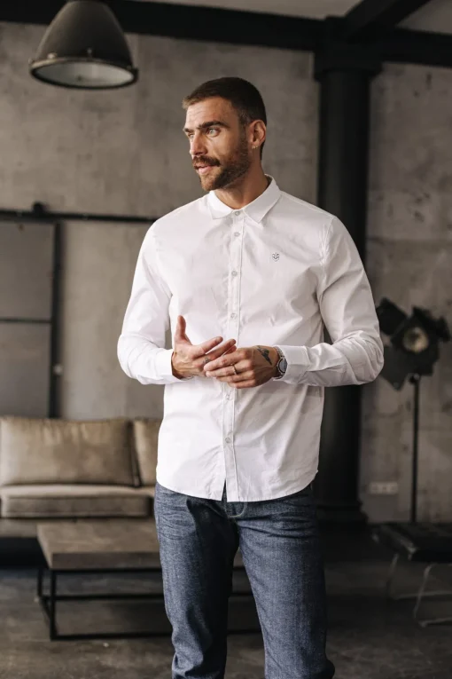 Shirts*Freeman T. Porter Yoris Poplin brightwhite