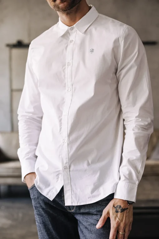 Shirts*Freeman T. Porter Yoris Poplin brightwhite