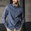 Shirts*Freeman T. Porter Yoris Puntini peacoat