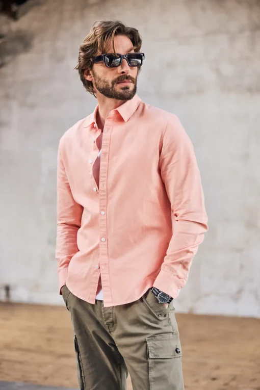 Shirts*Freeman T. Porter Yoris Swindown dustypink