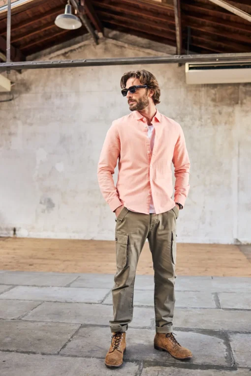 Shirts*Freeman T. Porter Yoris Swindown dustypink