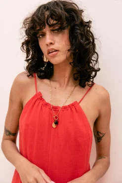 Overalls & Dungarees*Freeman T. Porter Zola Natural red