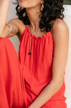 Overalls & Dungarees*Freeman T. Porter Zola Natural red
